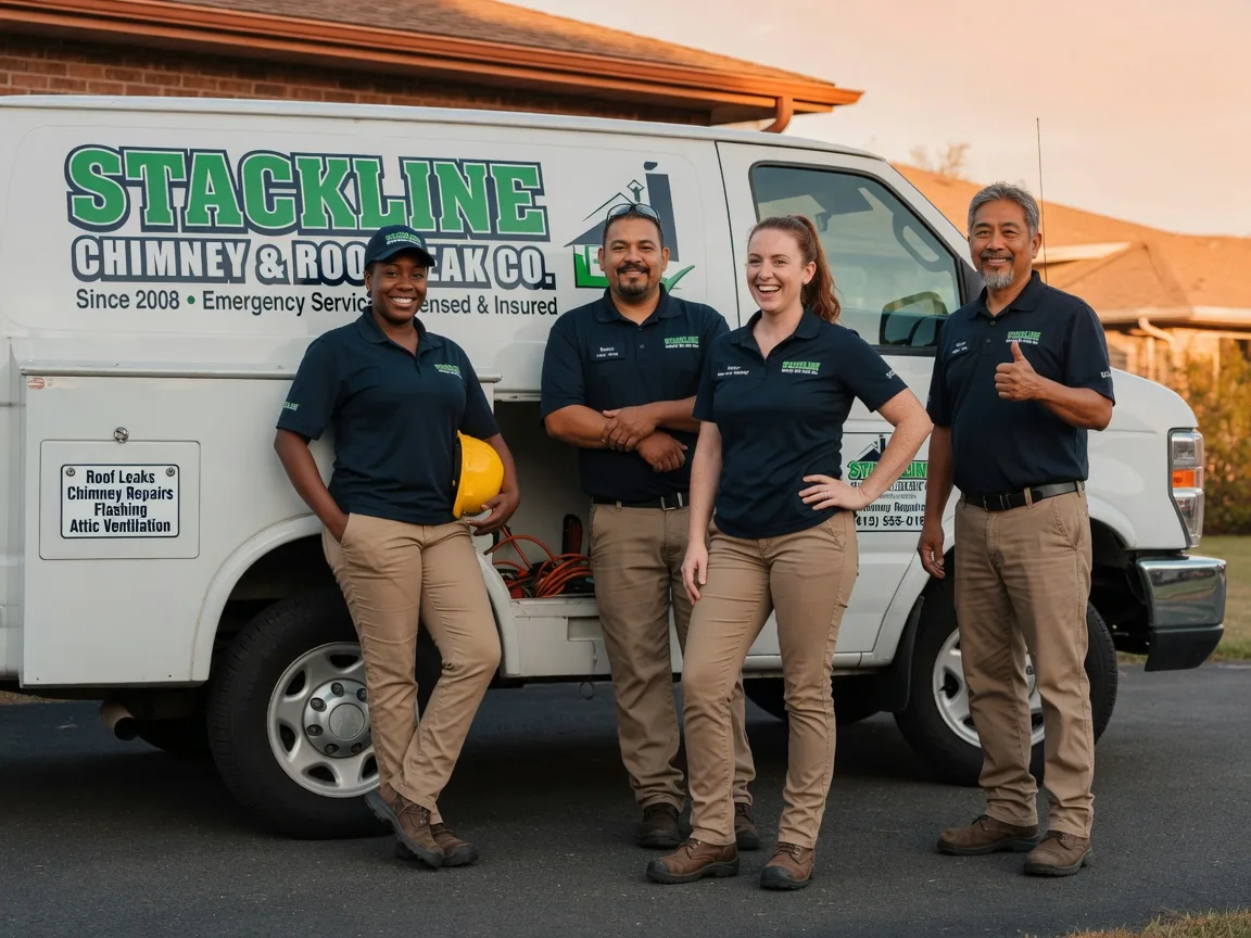 Chimney flashing repair company in Cottonport, LA